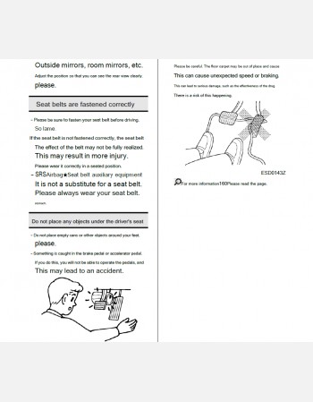 nissan vanette 2010 2011 2012 owners manual in english